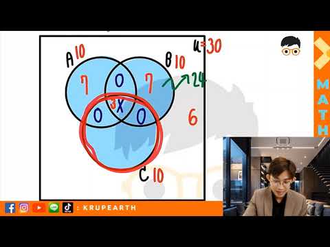 เฉลยข้อสอบ 64 : เซต (วิชาสามัญ)