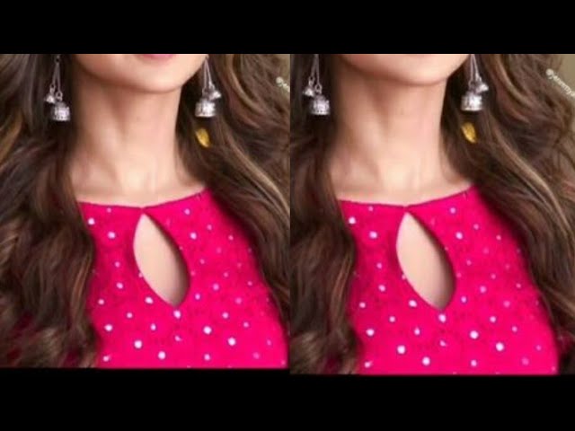 Latest and beautiful Neck design/gale ke naye design-152-YouTube - YouTube  | Blouse neck designs, Kurta neck design, Back neck designs