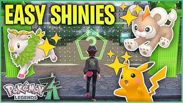 AFK Shiny Hunting in Pokémon Legends ZA