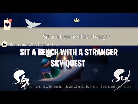 Sit a bench with a stranger sky quest  | Daily Quest | Sky children of the light
