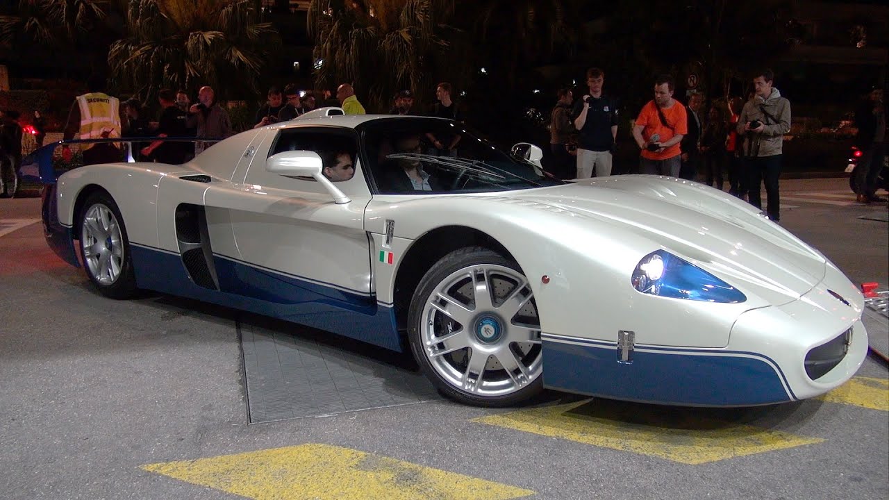 Maserati MC12 leaving Top Marques Show in Monaco! YouTube