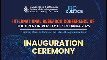 International Research Conference of the Open University of Sri Lanka (IRC - OUSL 2025)