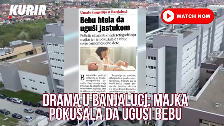 Medicinska sestra iz Banjaluke postala heroj, spasila osmomesečnu bebu od majke