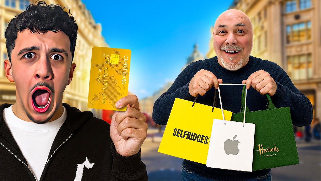 SPENDING £1,000 ON MY DAD!