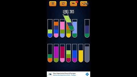 Water Sort Puzzle - Color Liquid Sorting Game Level 565 Solution