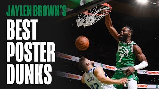 Jaylen Browns Best Poster Dunks
