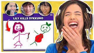 I HAVE TO DRAW THIS?! OfflineTV & Friends first time GARTIC PHONE!