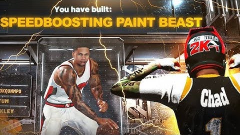 *NEW* SPEEDBOOSTING PAINT BEAST BUILD NBA 2k20! THIS CENTER BUILD BROKE THE GAME!! (MUST WATCH)