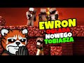 EWRON ogląda TOBIASZ vs 3 ŁOWCÓW - REWANŻ (minecraft speedrun)