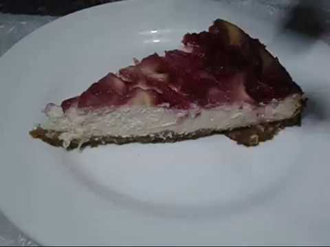 ჟოლოს ჩიზქეიქი/Raspberry cheesecake
