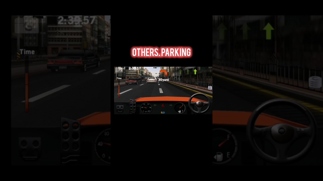 Other parking vs my parking in Dr driving. 