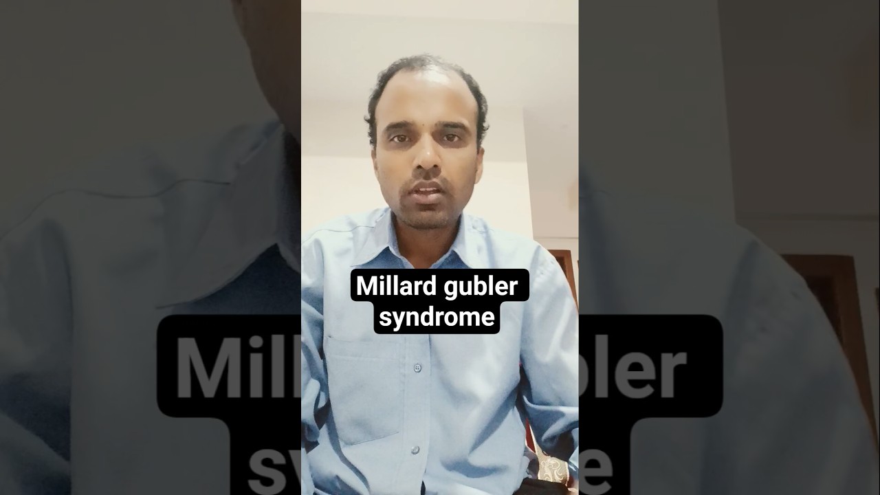Ventral.pontine syndrome | millard gubler syndrome |