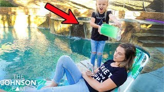 SLIME PRANK ON MY MOM!