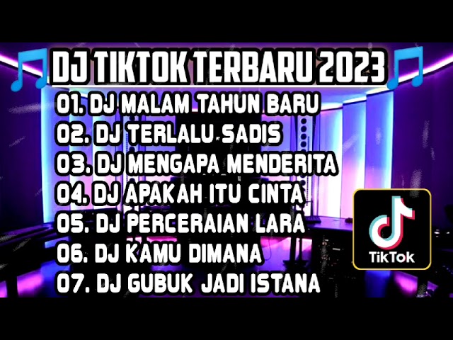 DJ TIKTOK TERBARU 2024 • DJ MALAM TAHUN BARU 2024 FULL BASS🎵DJ TERLALU SADIS KATA🎵DJ HAPPY NEW YEAR class=