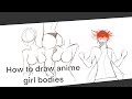[TUTORIAL] how to draw female a body for anime (pt1)
