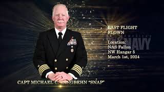 Fini-Flight of U.S. Navy Captain Michael 