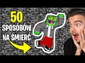 50 NAJLEPSZYCH SPOSOBÓW NA ŚMIERĆ w Minecraft!