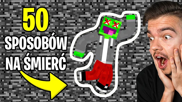 50 NAJLEPSZYCH SPOSOBÓW NA ŚMIERĆ w Minecraft!