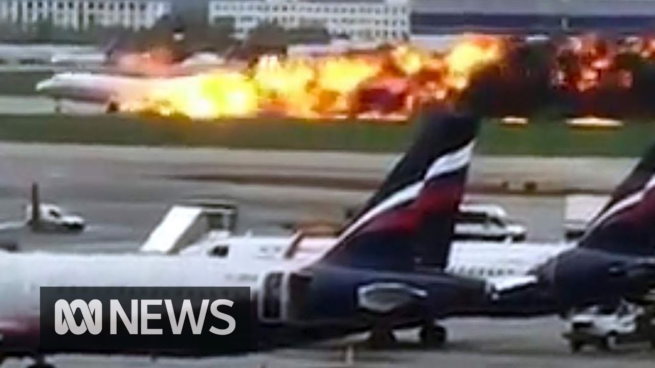 41 Dead As Russian Plane Lands in Flames at Moscow's Sheremetyevo Airport