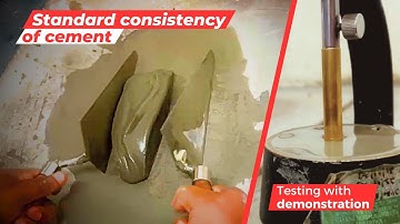 Standard Consistency Test of Cement