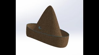 SolidWorks Tutorial How to Make Cap by using surface loft command