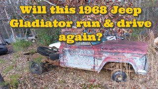 1968 Jeep J3000 Gladiator rescue