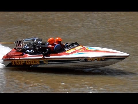 TOP GUN @ over 120mph - 2013 Southern 80 Water Ski Race - Super Class ...