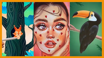INSPIRING Digital Art - Drawing with Procreate 🎨[15 ARTISTS]