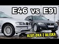 BMW E46 i E91 - PORÓWNANIE. Rzut oka z bliska.