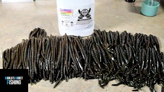 How Many Baits From 1 GALLON of Plastic?? Gallon Plastisol Challenge