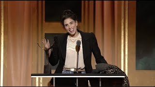 Sarah Silverman wins the 2024 Writers Guild Award for Comedy/Variety Specials