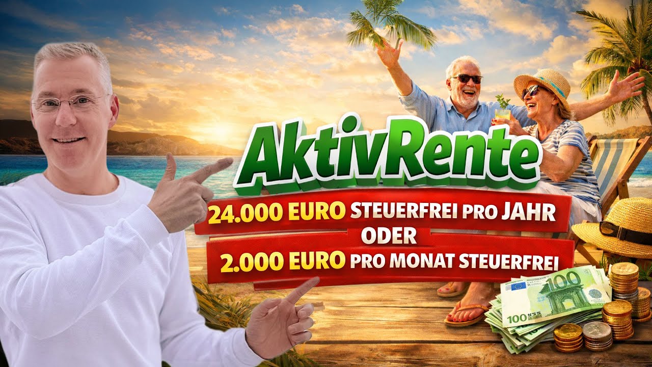 Aktive Rente 24.000 EUR steuerfrei I Steuerberater erklärt