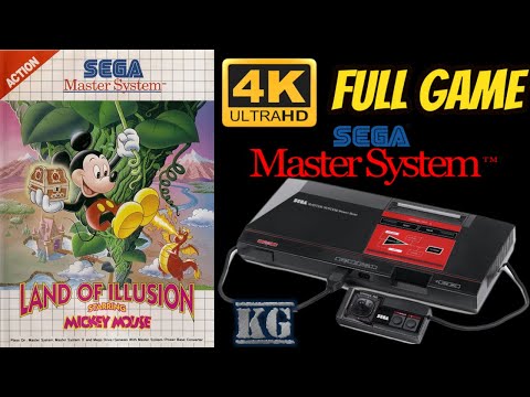 Land of Illusion [SEGA MASTER SYSTEM] Gameplay Walkthrough FULL GAME [4K60ᶠᵖˢ UHD🔴]