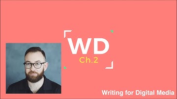 Video Lecture 2 Part 1:Writer Designer Ch.2