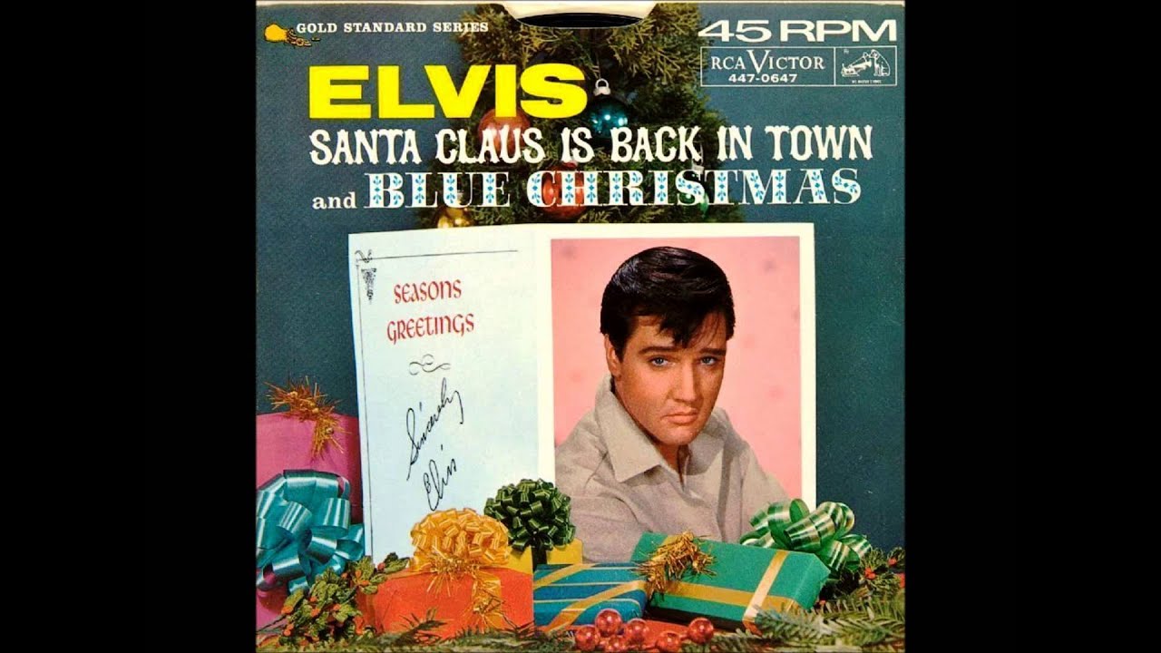 Elvis Presley Santa Claus Is Back In Town
