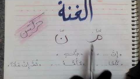 ٢- الغنة ( التجويد في دقيقتين )