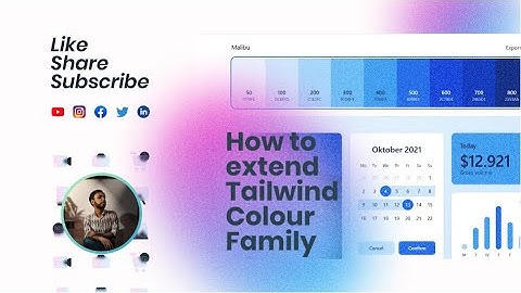 How to extend Tailwind Colour Family (Generator)