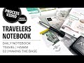 Travelers Notebook | Travel | Base Process Video