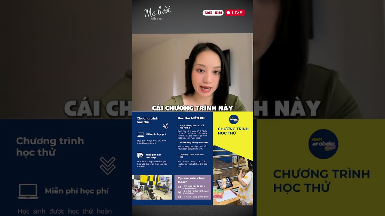 Chương trình học thử Abeka miễn phí tại HAC| Lazy Mom | MẸ LƯỜI |