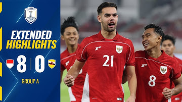 🇮🇩 INDONESIA VS BRUNEI DS 🇧🇳 (Mandiri Cup 2025 Extended HLs)
