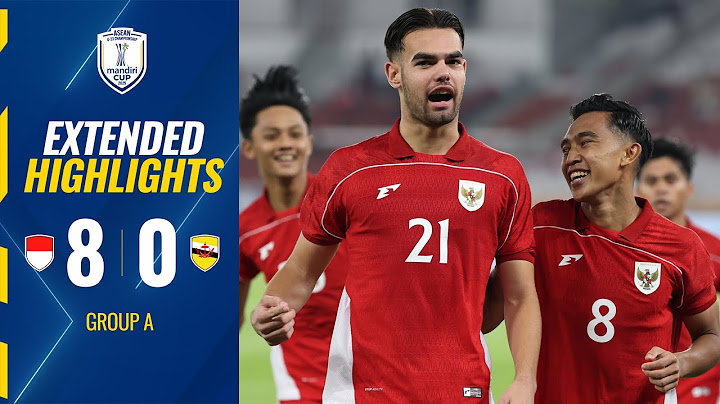 🇮🇩 INDONESIA VS BRUNEI DS 🇧🇳 (Mandiri Cup 2025 Extended HLs)