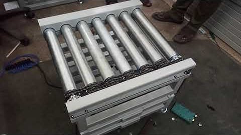 CDLR - Chain Driven Roller Conveyor - Orange Conveyor Systems - 9940647200