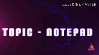 Notepad class VI screenshot 1