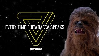 Star Wars: Every time Chewbacca speaks