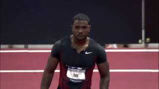 Justin Gatlin vs Trell Kimmons  Men's 60m Final