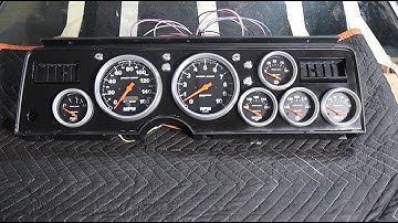 1978 Mustang II Custom Dash Panel