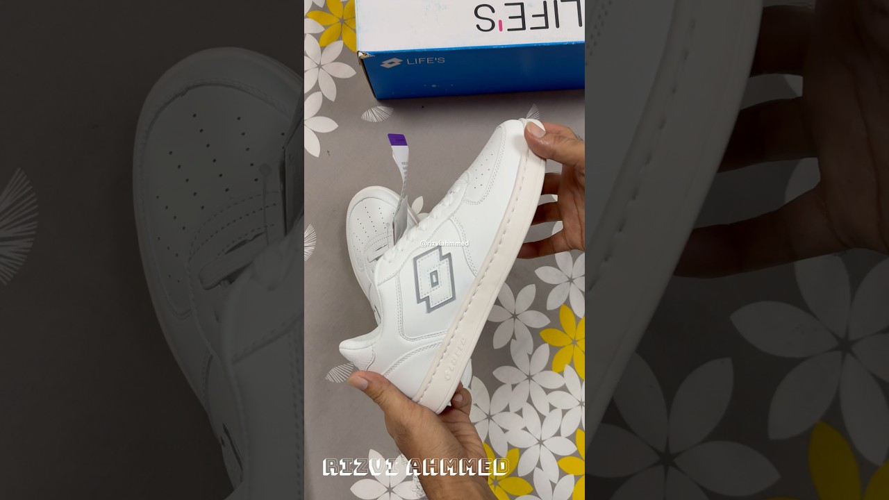 Lotto White Sneaker....😍🔥😇 