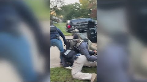 ICE agents took man in front of children, woman says