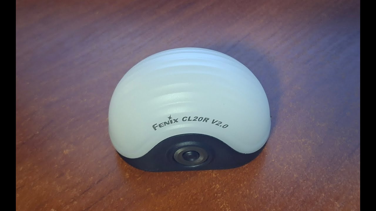 Новинка 2025 - кемпінговий ліхтар Fenix CL20R V2.0 - огляд та тести
