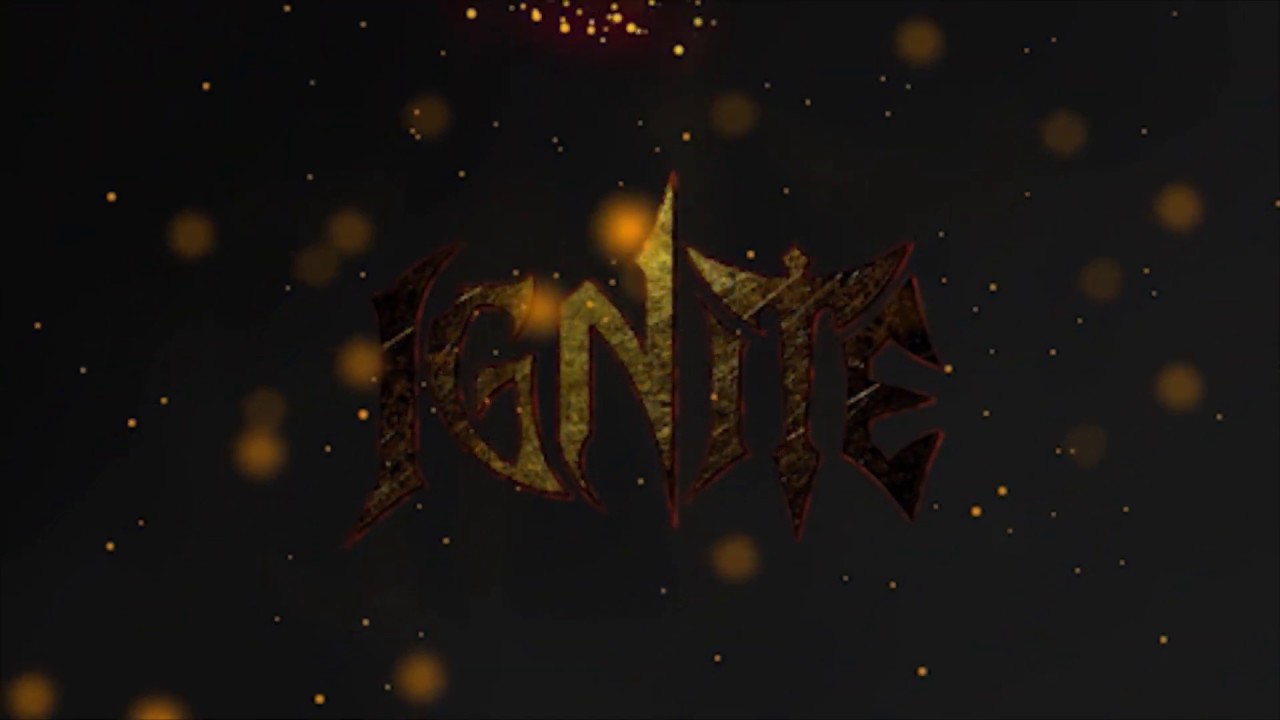 IGNITE MUSIC BAND LOGO Animation AE